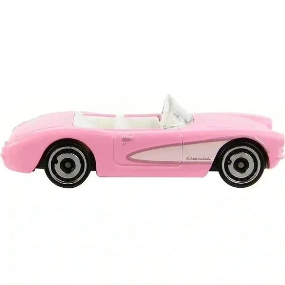 Hot Wheels 2023 Barbie 1956 Corvette Barbie The Movie - Picture 3 of 5